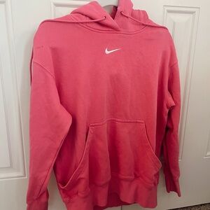 women’s nike hot pink hoodie